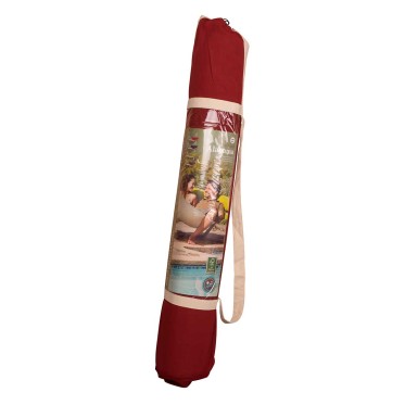 Double hammock with spreader bar and padded lying Alabama Red Pepper LA SIESTA - view 4