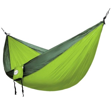 Хамак туристически двоен Sloth уасаби BEOUTDOOR - изглед 2