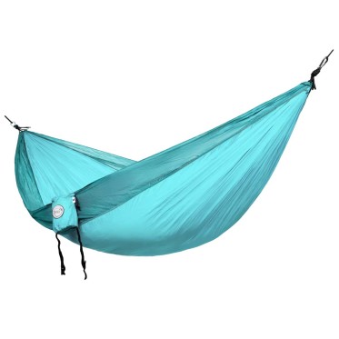 Хамак туристически единичен Sloth тюркоаз BEOUTDOOR - изглед 2