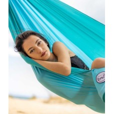 Double touristic hammock Sloth turquoise BEOUTDOOR - view 6