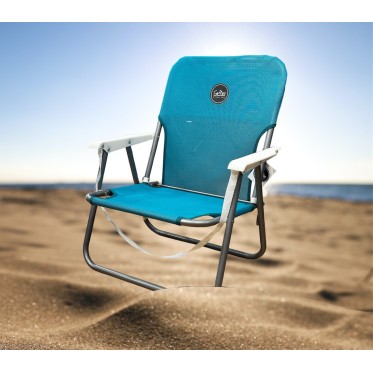 Сгъваем стол за плаж Beach 2 turquoise CAMPO - изглед 3