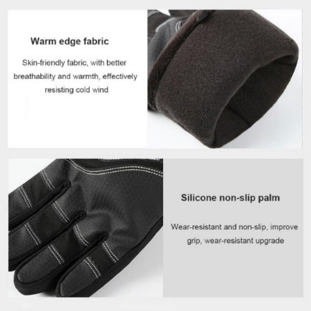 Softshell touchscreen antislip gloves CAMPO CAMPO - view 3