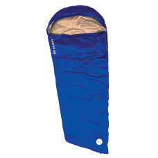 Sqaure sleeping bag with a hood Castor 300 Blue CAMPO - view 2