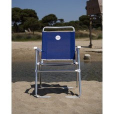 Beach 5 Allumunium Chair Blue CAMPO - view 3