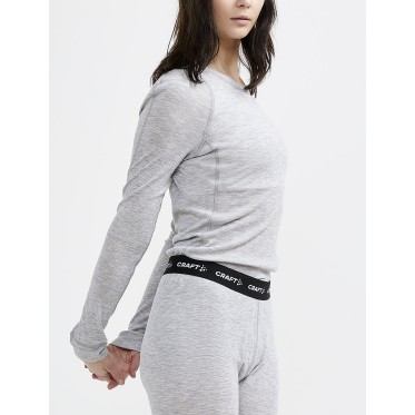 Термобельо дамско комплект Core Wool Merino set W Ash-Melange CRAFT - изглед 5