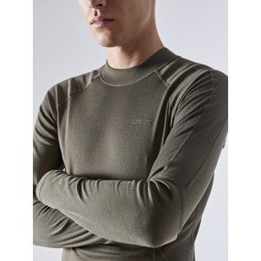Термобельо мъжко комплект Core Warm Baselayer set M dark olive CRAFT - изглед 7