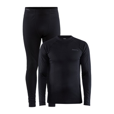 Термобельо мъжко комплект Core Warm Baselayer set M black CRAFT - изглед 2