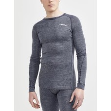 Men's thermal underwear Core Wool Merino set M blaze/melange CRAFT - view 5