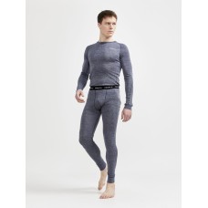 Men's thermal underwear Core Wool Merino set M blaze/melange CRAFT - view 6