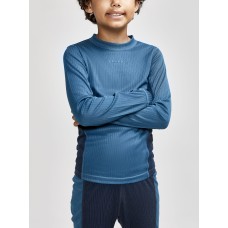 Юношеско термобельо комплект Core Dry baselayer set JR blue CRAFT - изглед 5