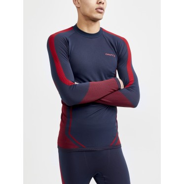 Термобельо мъжко комплект Core Dry Fuseknit set M Blaze-Lychee CRAFT - изглед 5