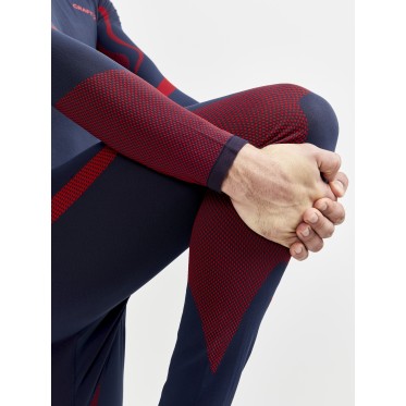 Термобельо мъжко комплект Core Dry Fuseknit set M Blaze-Lychee CRAFT - изглед 8