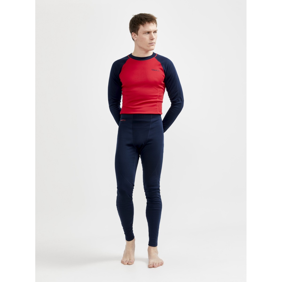 Термобельо мъжко комплект Core Warm Baselayer set M Blaze-Lychee CRAFT - изглед 2