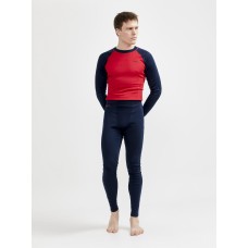 Men thermal underwear Core Warm Baselayer set M Blaze-Lychee CRAFT - view 3