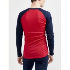 Men thermal underwear Core Warm Baselayer set M Blaze-Lychee CRAFT - view 4