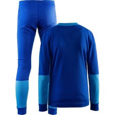 Kids thermal underwear active multi 2 pack blue CRAFT - view 3