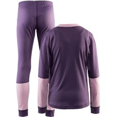 Kids thermal underwear active multi 2 pack purple CRAFT - view 3