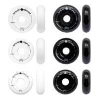 Колела FR Round black 76mm - 4 броя - Extreme-bg.com Колела FR Round black 76mm - 4 броя