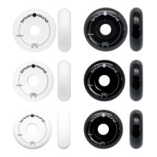 Wheels FR Round black 76mm - 4 pieces FR-SKATES - view 2