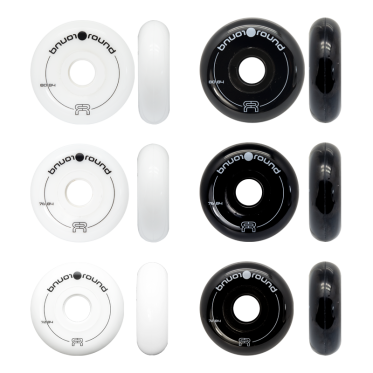 Колела FR Round black 76mm - 4 броя FR-SKATES - изглед 2
