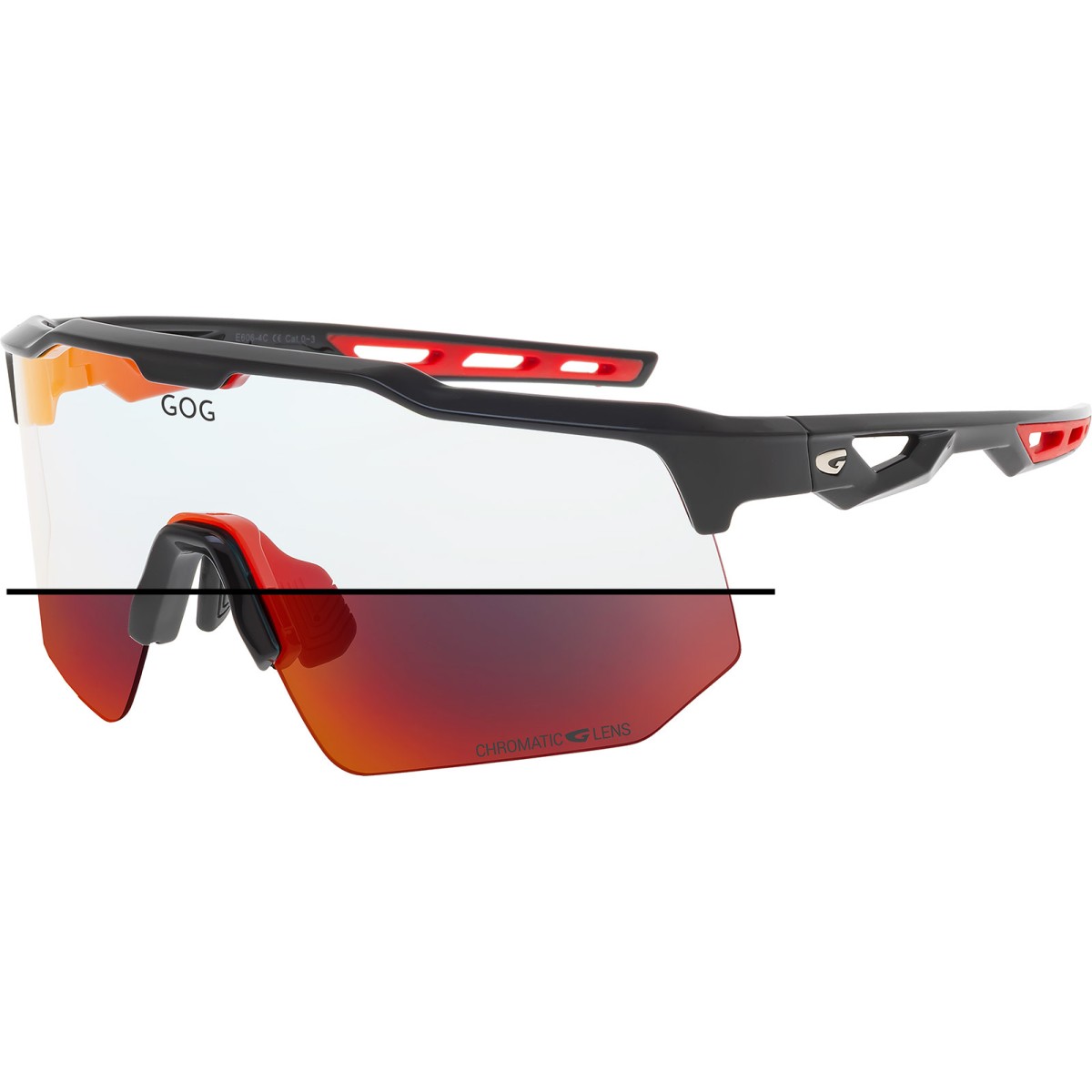GOG LOKI E606-4C – Фотохромни Bike & Run / Специфични за Колоездене и Бягане Очила | Reflex red GOG - изглед 3 - Extreme-bg.com GOG LOKI E606-4C – Фотохромни Bike & Run / Специфични за Колоездене и Бягане Очила | Reflex red GOG - изглед 3