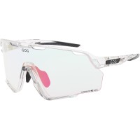 GOG PROMETHEUS E607-2C – Photochromic Bike & Run / Cycling & Running Sunglasses | Reflex pink