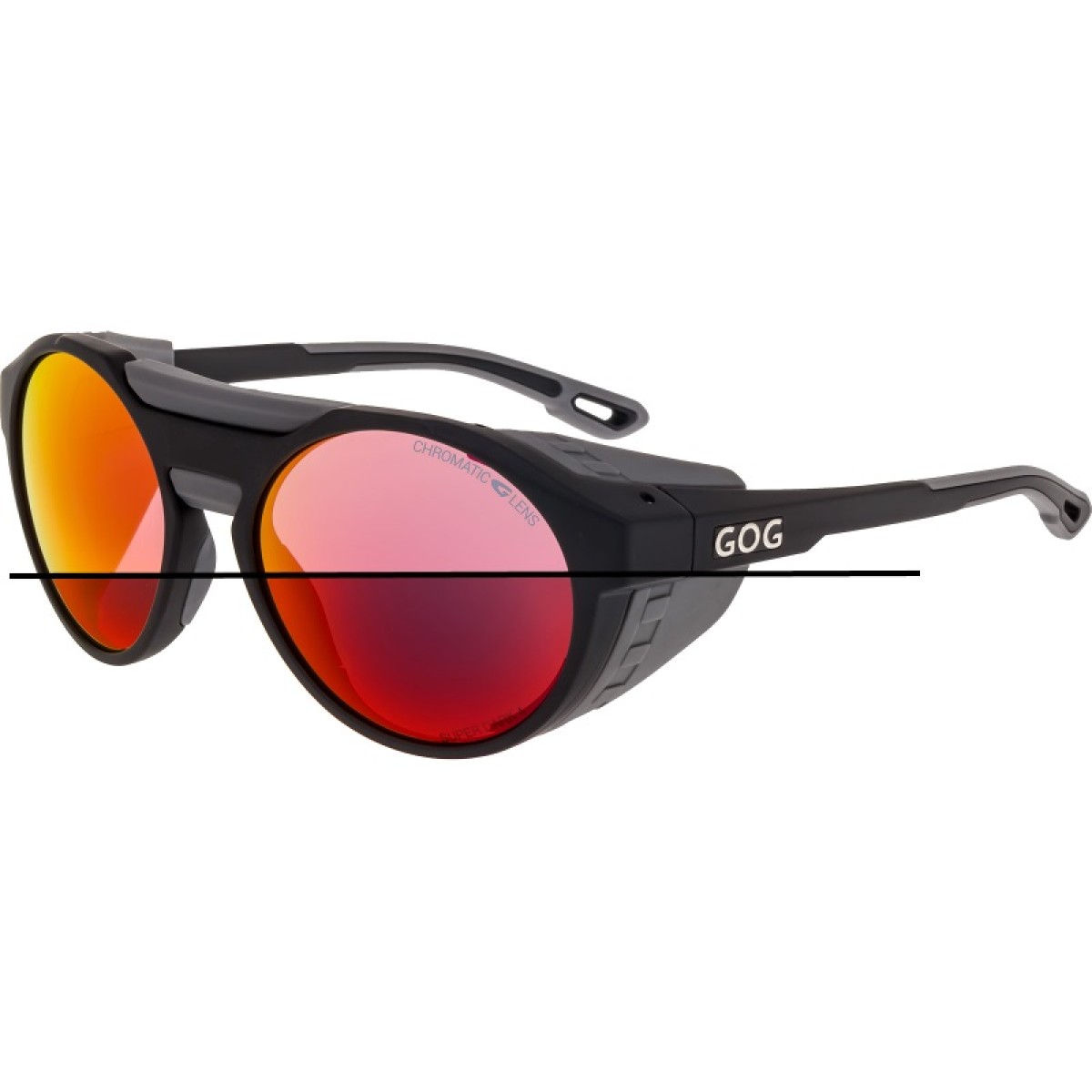 Photochromatic Sunglasses Manaslu E495-2 Black GOG - view 5