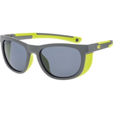 Kids Polarized Sunglasses  Eden E980-2P Matt Grey / Neon Yellow GOG - view 2