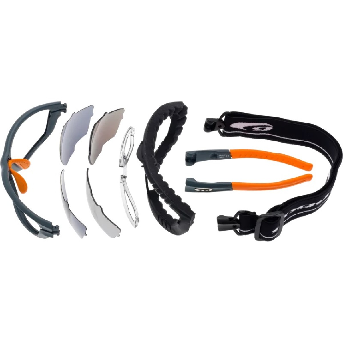 Polarized sunglasses with changeable lens T420-2 GOGGLE - view 3 - Extreme-bg.com Polarized sunglasses with changeable lens T420-2 GOGGLE - view 3