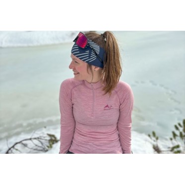 Ladies Merino thermal underwear Merow Zip M faded mint HUSKY - view 6