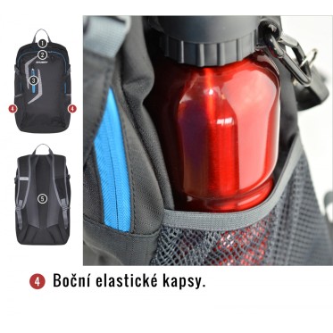 Раница Malin 25 blue HUSKY - изглед 10