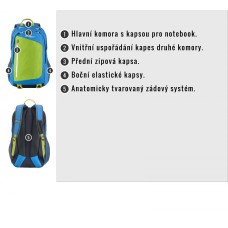 BACKPACK MAREL BLK 27 HUSKY - view 5