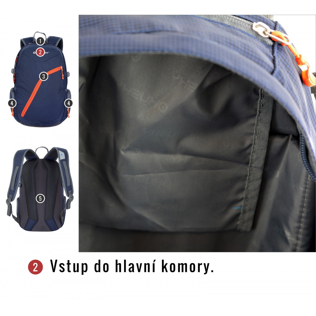 Backpack Nexy 22 Blue HUSKY - view 6