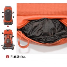Backpack Rony 50 orange HUSKY - view 7