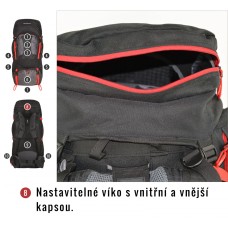 Backpack Husky Samont 60+10 HUSKY - view 14