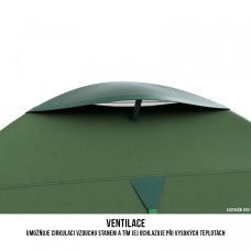 Палатка Sawaj Triton 2 green HUSKY - изглед 3