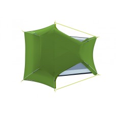 Палатка Sawaj Triton 3 green HUSKY - изглед 10
