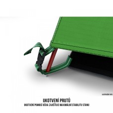Палатка Sawaj Triton 3 green HUSKY - изглед 6