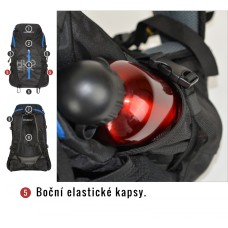 BACKPACK SALMON 30 BLACK HUSKY - view 5