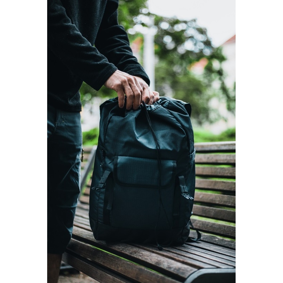 HUSKY BACKPACK ROBBER 25L black HUSKY - view 6