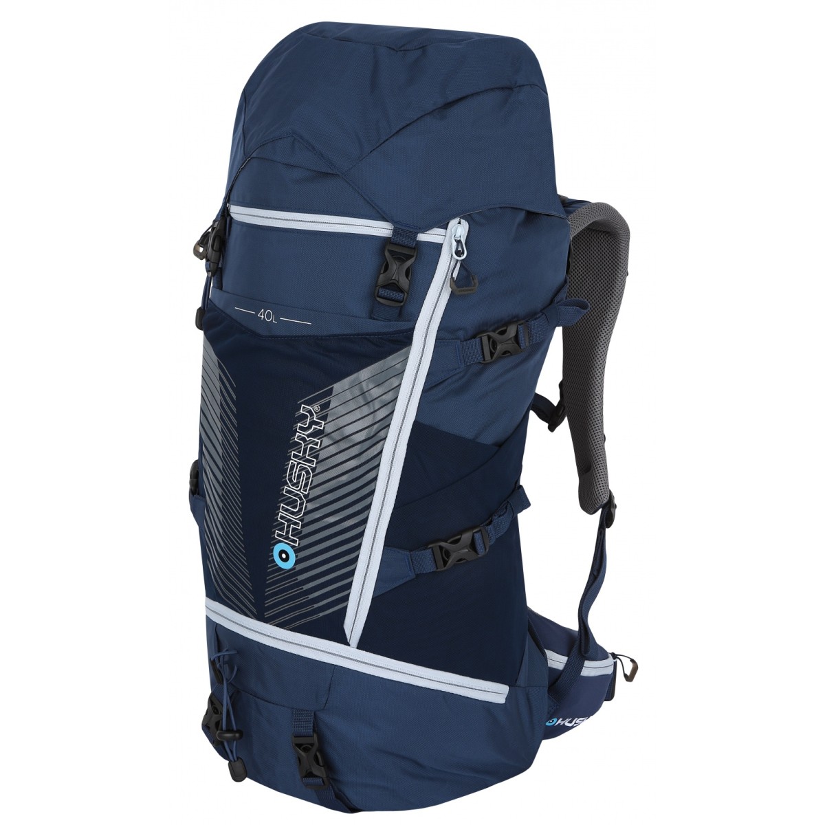 Expedition/Hiking backpack Capture 40 l dark blue HUSKY - view 4 - Extreme-bg.com Expedition/Hiking backpack Capture 40 l dark blue HUSKY - view 4