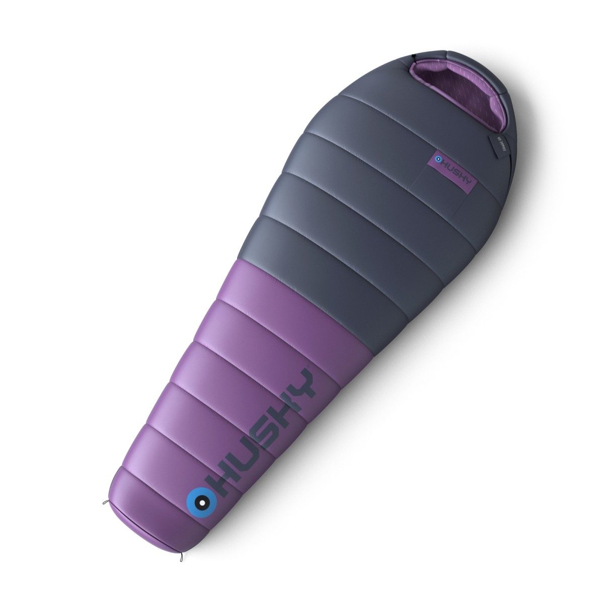 Дамски пухен зимен спален чувал Drape Ladies purple HUSKY - изглед 2 - Extreme-bg.com Дамски пухен зимен спален чувал Drape Ladies purple HUSKY - изглед 2