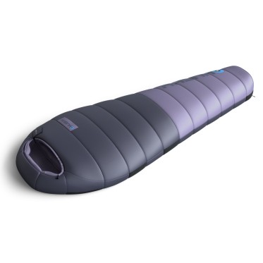 Down three-season sleeping bag Dinis Ladies -10°C blue/pink HUSKY - view 5
