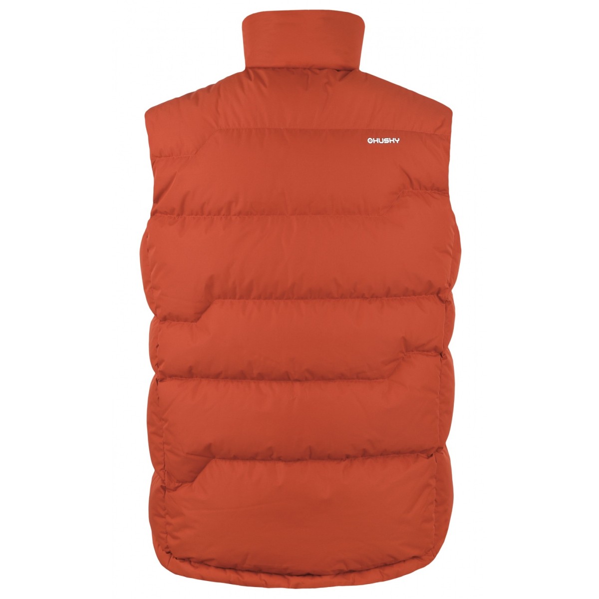 Мъжки пухен елек с цип Deep M тъмно оранжев HUSKY - изглед 4