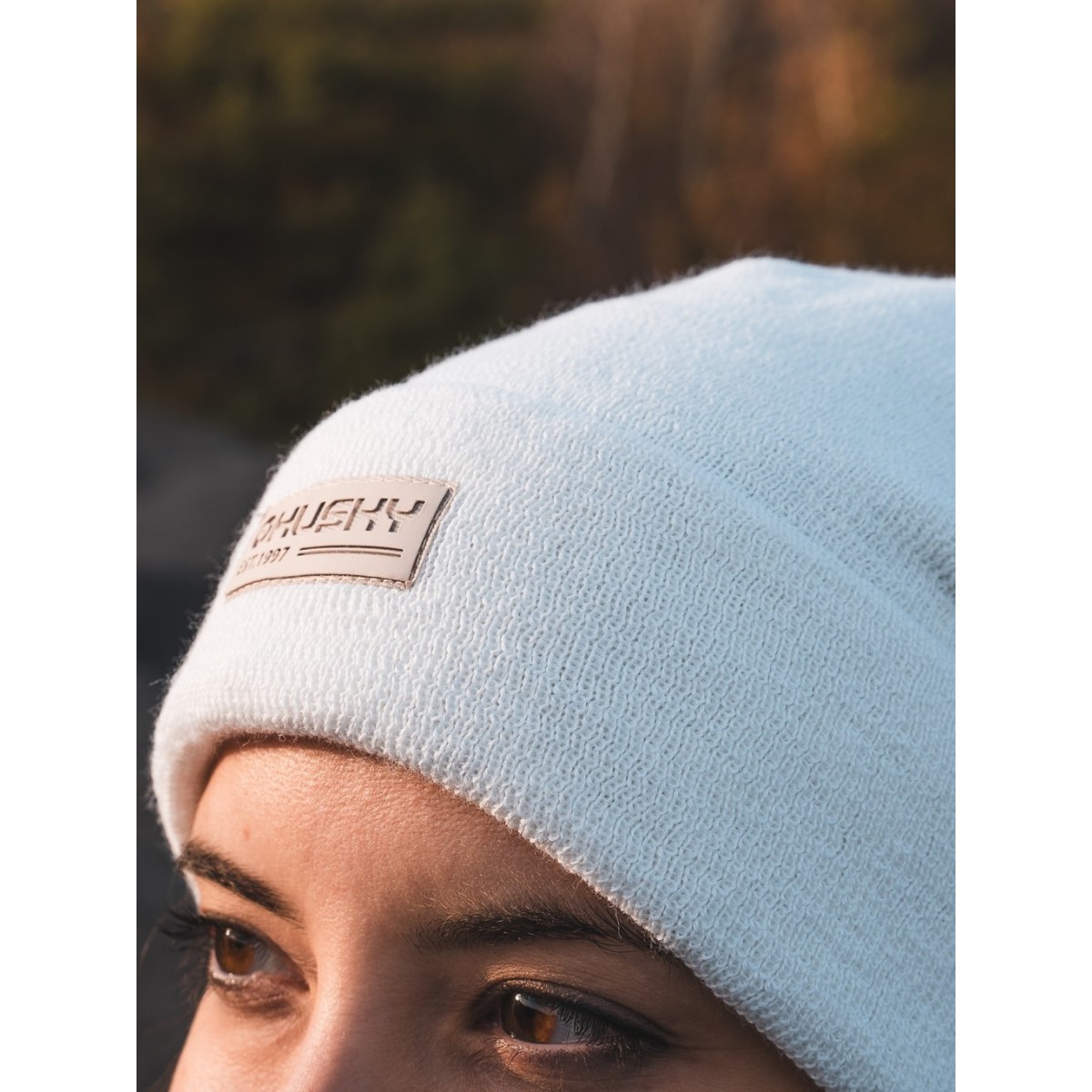 Дамска мериносова шапка Merhat 4 бялаa HUSKY - изглед 4