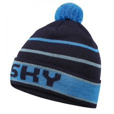 Мъжка мериносова шапка Meralp blue L-XL