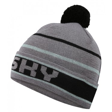 Men`s merino cap Meralp grey HUSKY - view 1