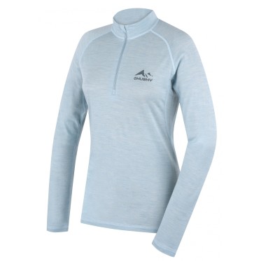 Ladies Merino thermal underwear Merow Zip M faded mint HUSKY - view 2