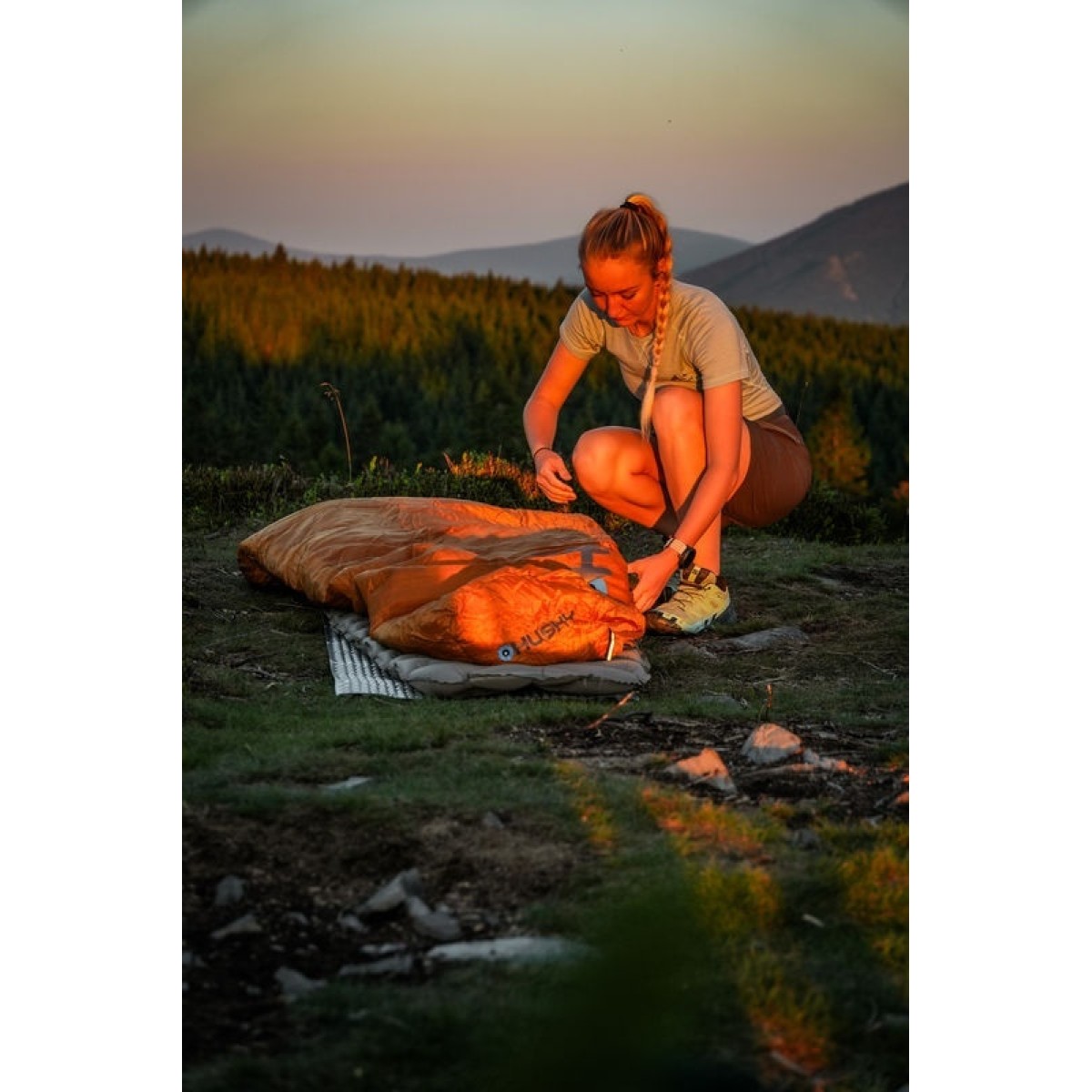 Three-season sleeping bag Husky -10°C mustard HUSKY - view 19 - Extreme-bg.com Three-season sleeping bag Husky -10°C mustard HUSKY - view 19