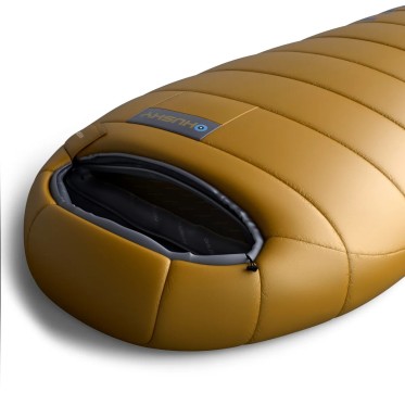 Three-season sleeping bag Husky -10°C mustard HUSKY - view 1